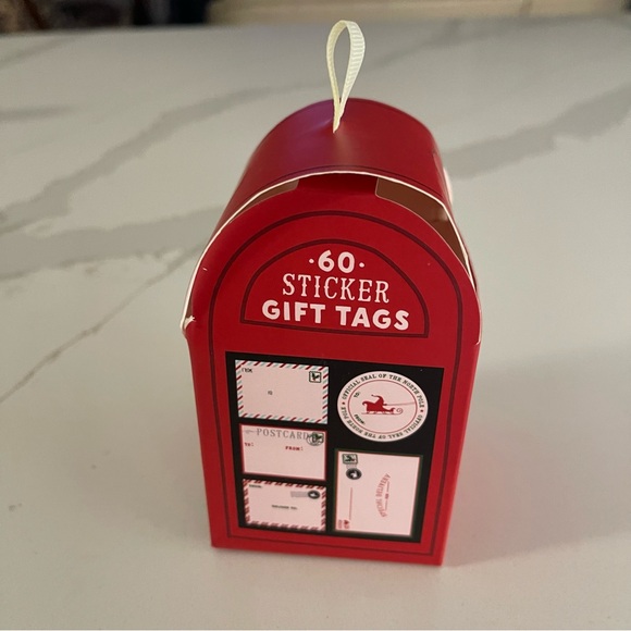 North Pole Post Office Letter box with Christmas labels - Picture 8 of 11